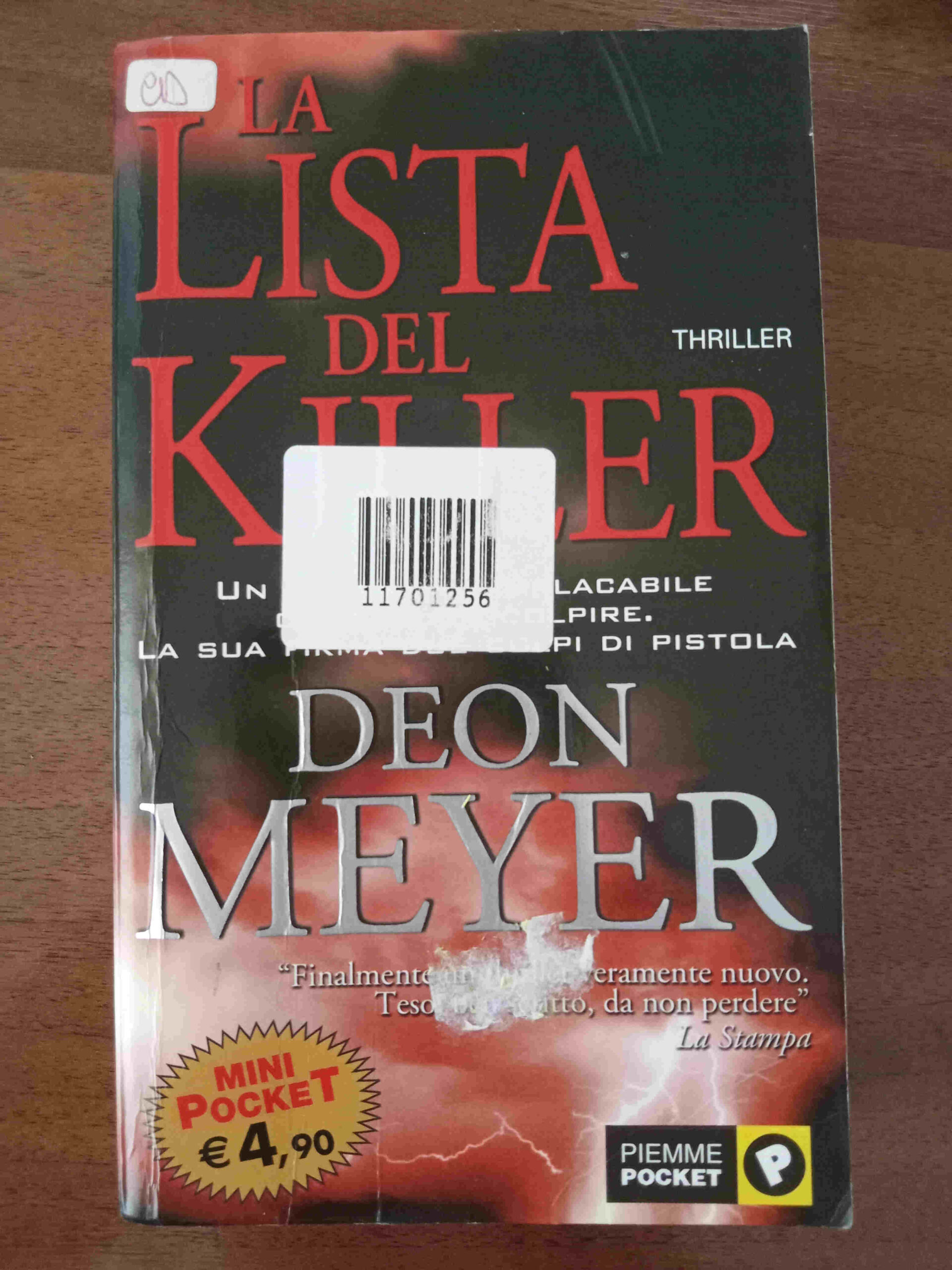 Copertina del libro